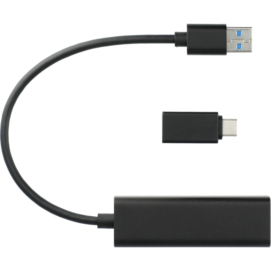 Aluminum 4-Port USB 3.0 Hub with Type C Adapter 17
