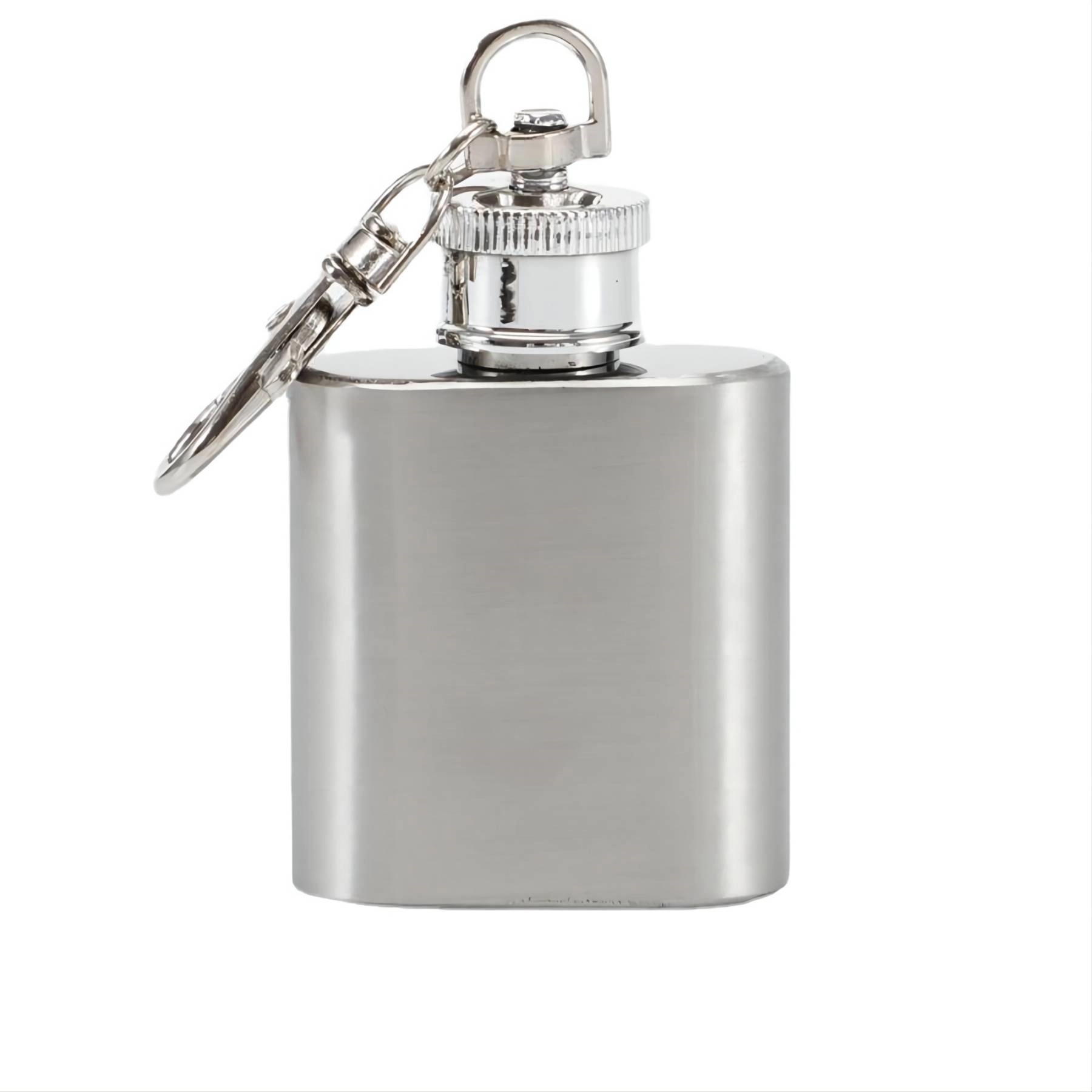 Mini 1oz flask with keychain 3