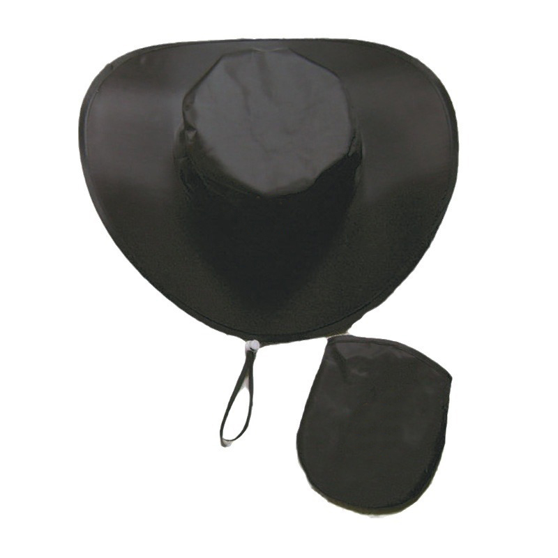 Folding Cowboy Hat with Pouch 2