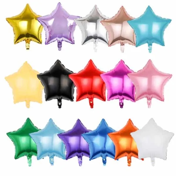 Colorful Aluminum Film Metallic Mirror Hangable Balloons 4