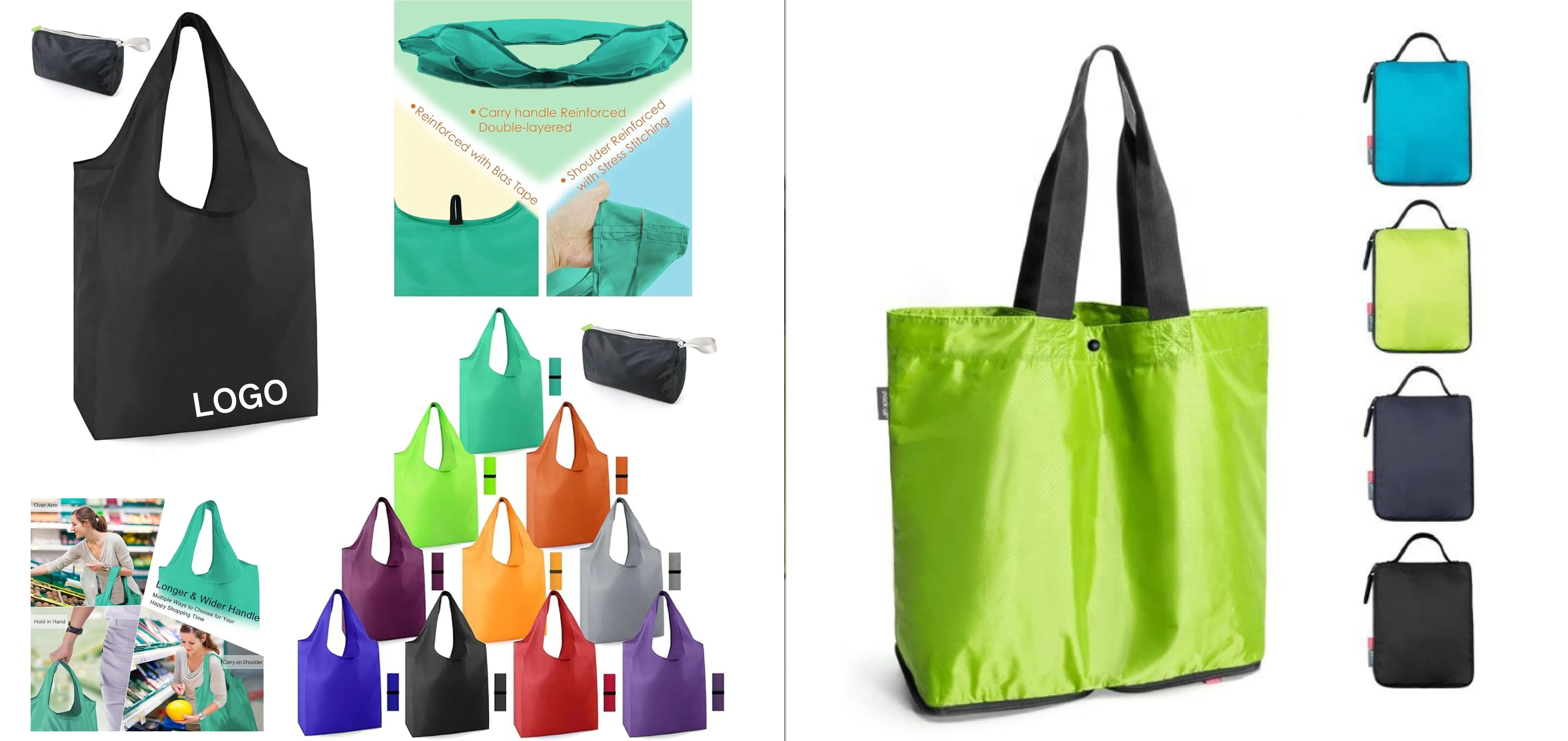 Foldable Reusable Shopping Bag 4