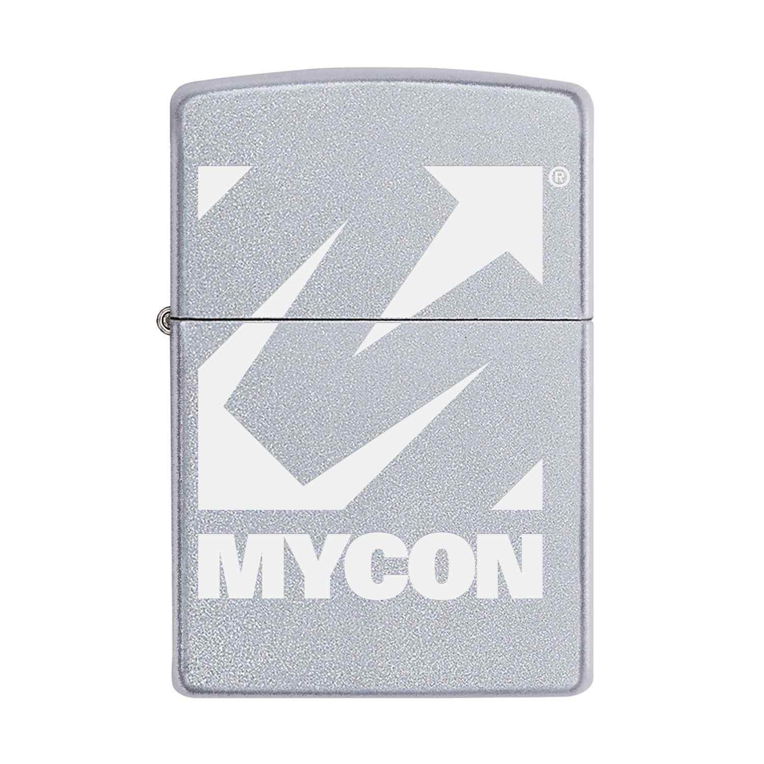 Satin Chrome Windproof Lighter