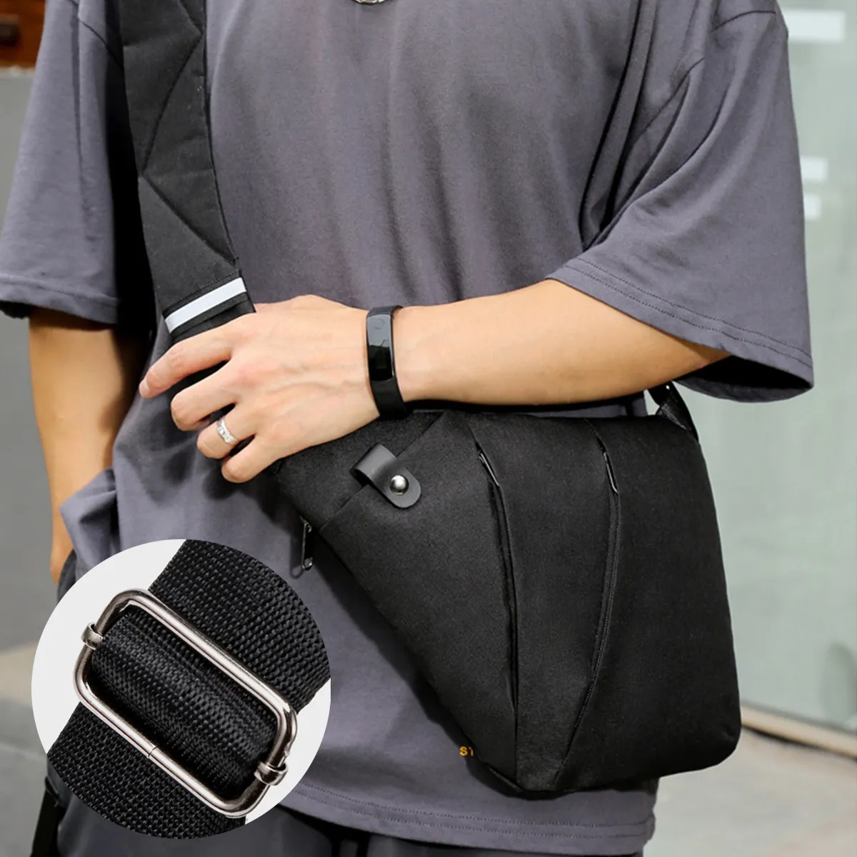 Outdoor Waterproof Lightweight Large Capacity Chest Bag 3