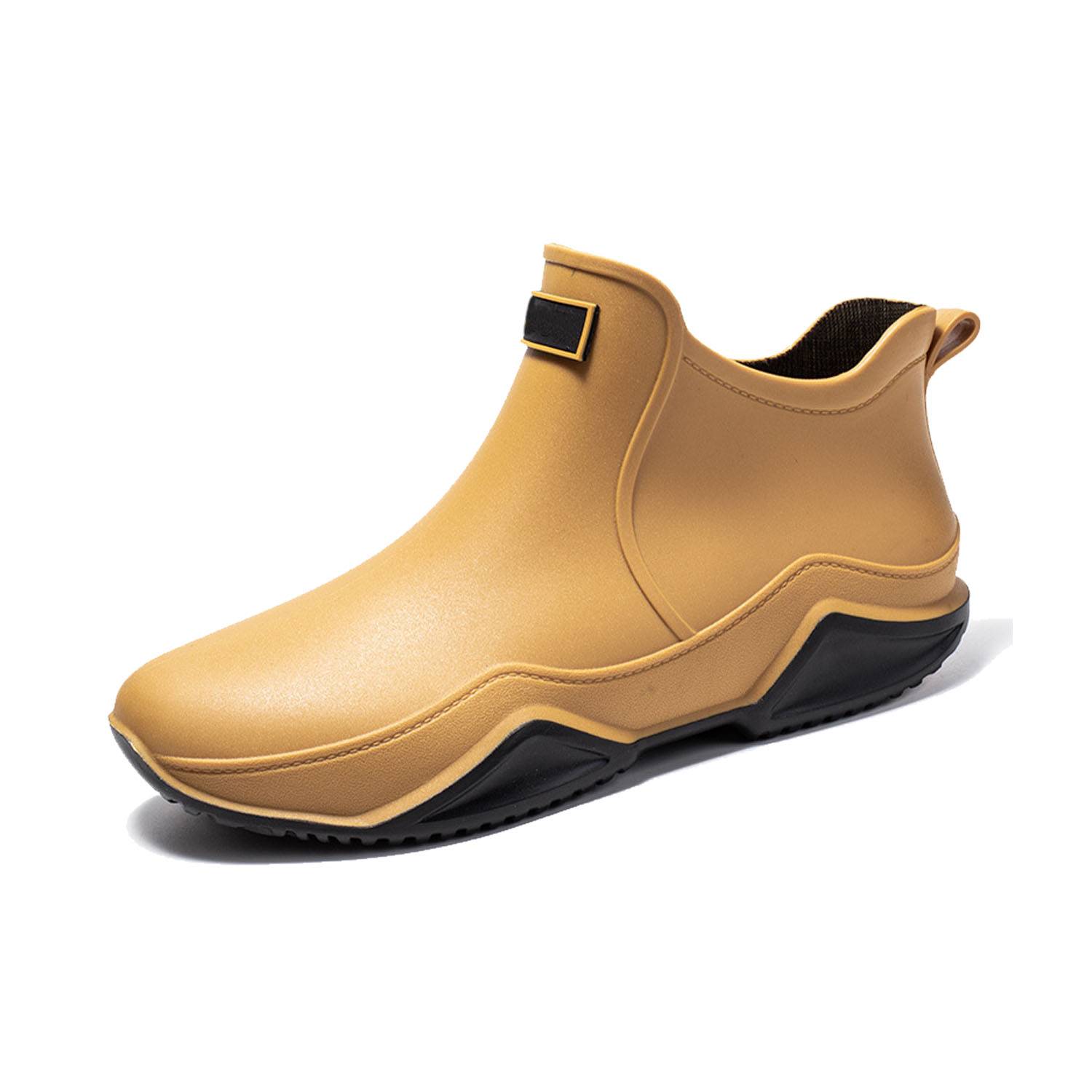 Waterproof Non-Slip Soft Short Rubber Rain Boots 6