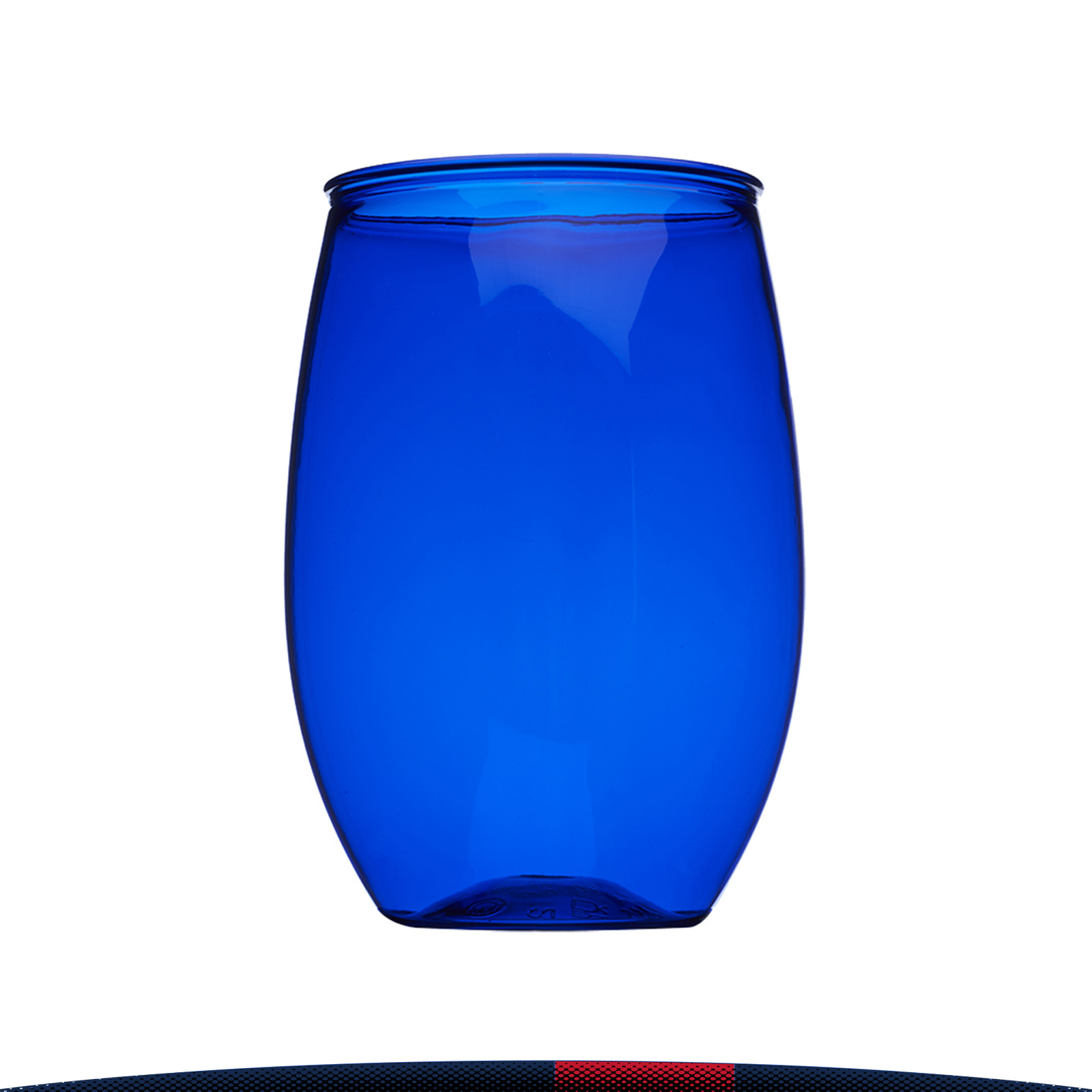 16 oz. Maeve Plastic Stemless Wine Glasses 2