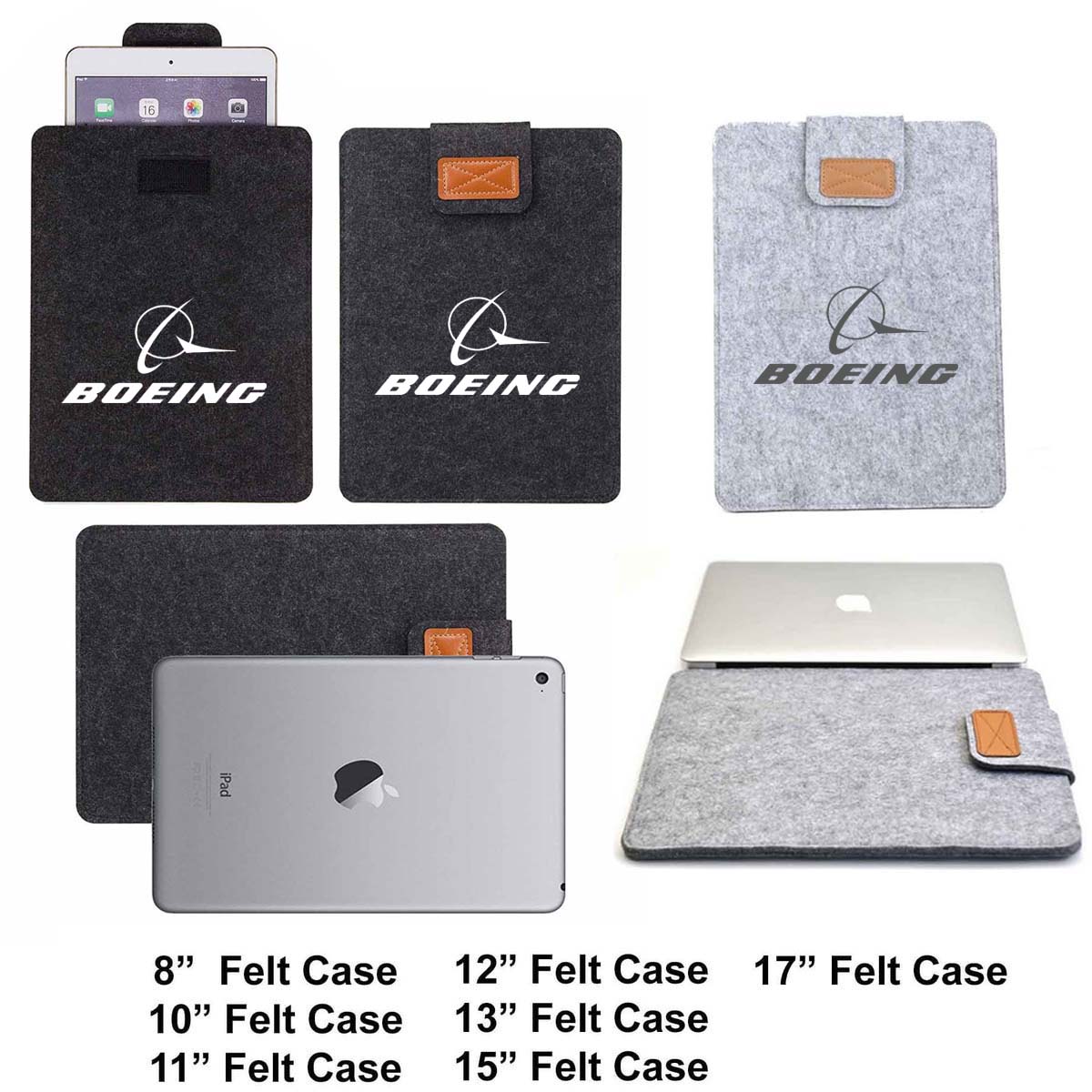 iBank ® 13" Felt Sleeve Case for Laptop Tablet 1