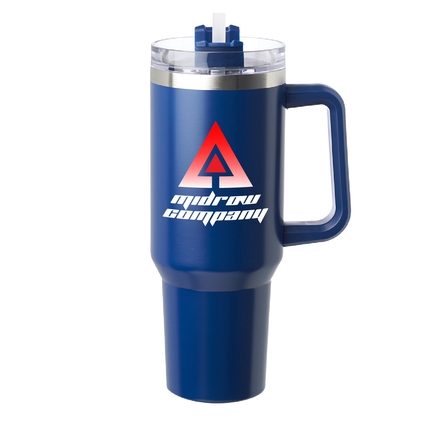 40 oz. Pinnacle Stainless Steel Travel Mug (Full Color Imprint) 8