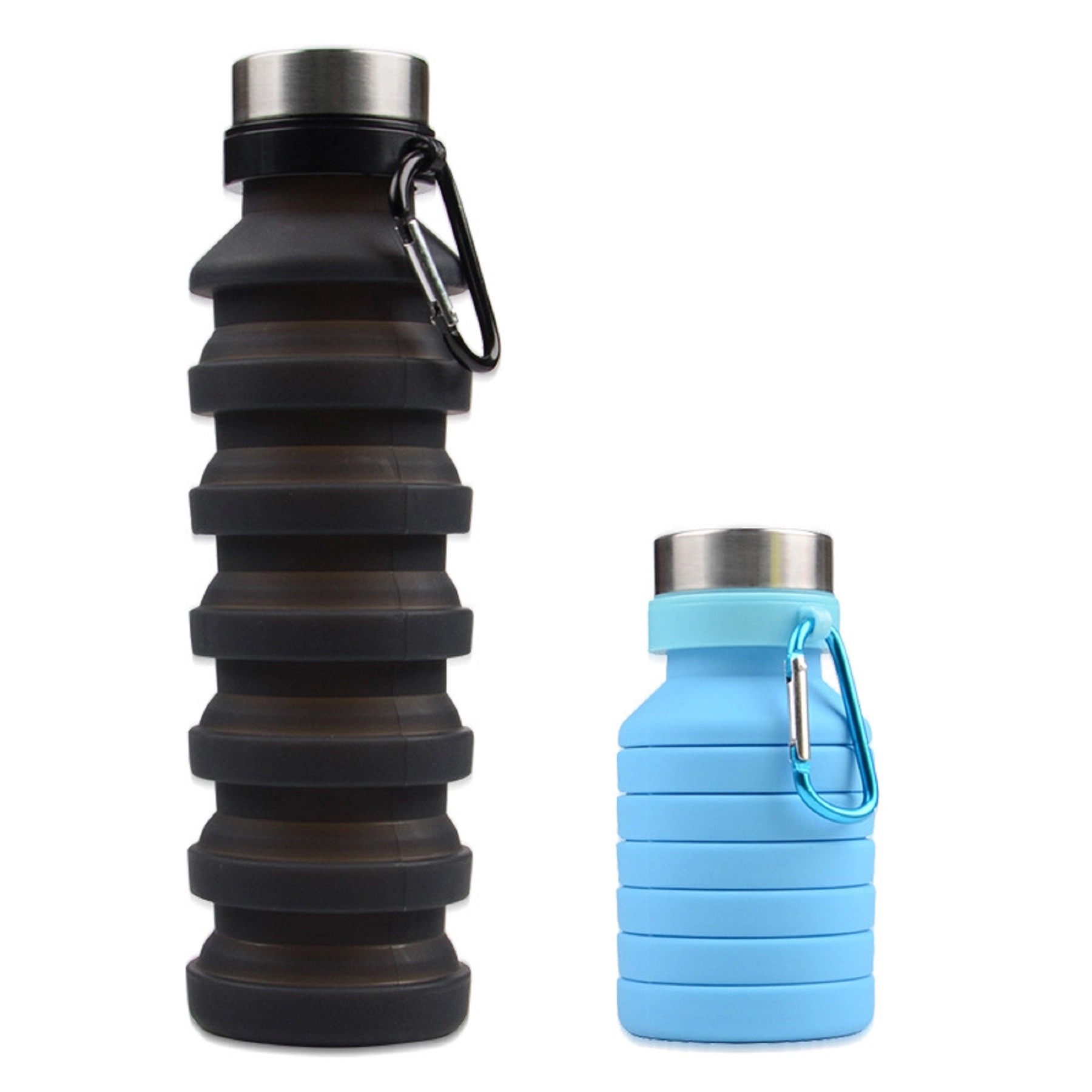 18oz. Collapsible Silicone Water Bottle 4