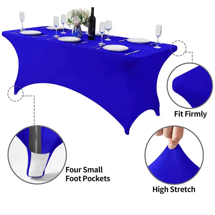 StretchFit 8' Fitted Digital Print Table Cover 8