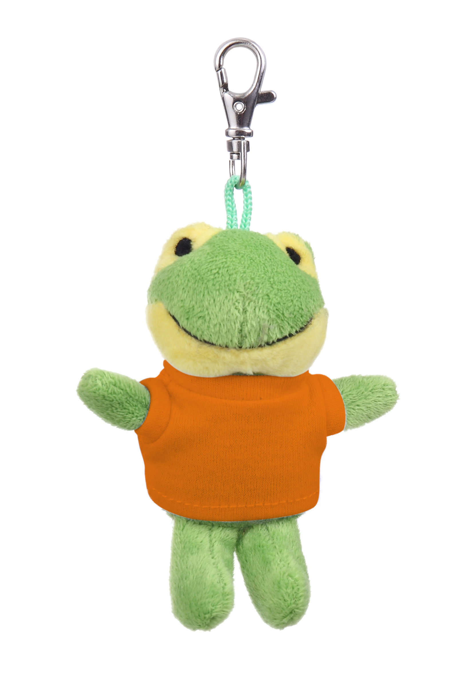 Soft Plush Frog Keychain with Tee 9