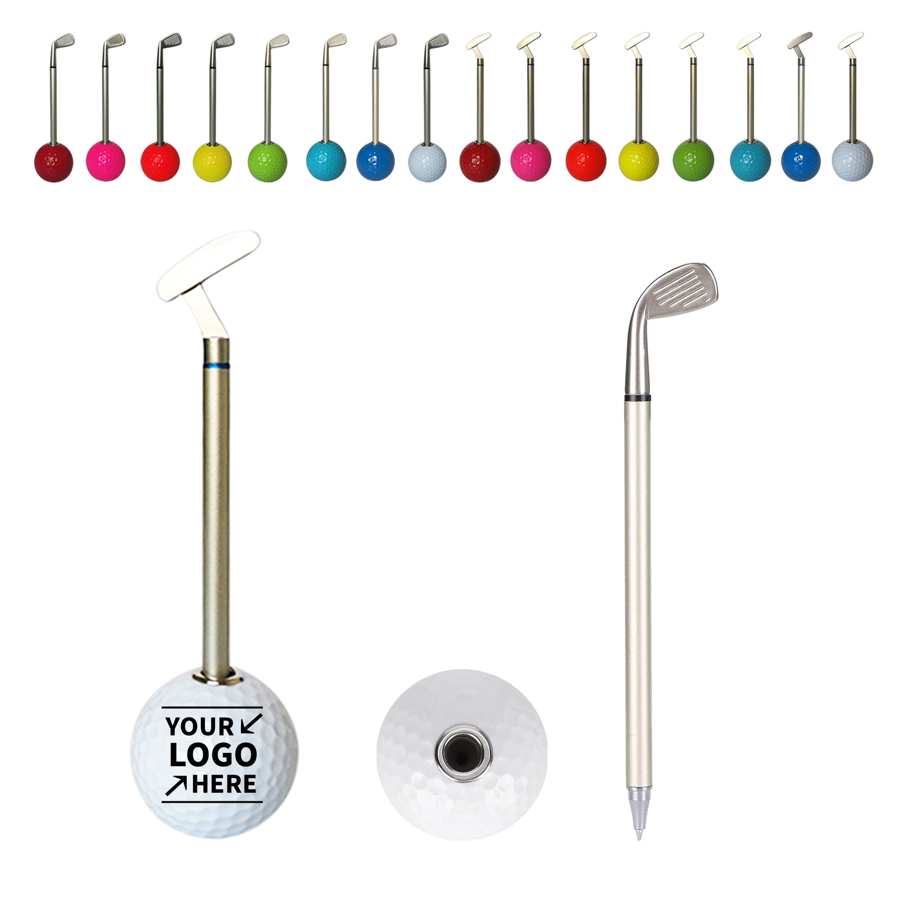 Multi Function Pen Holding Stand Desktop Golf Set 2