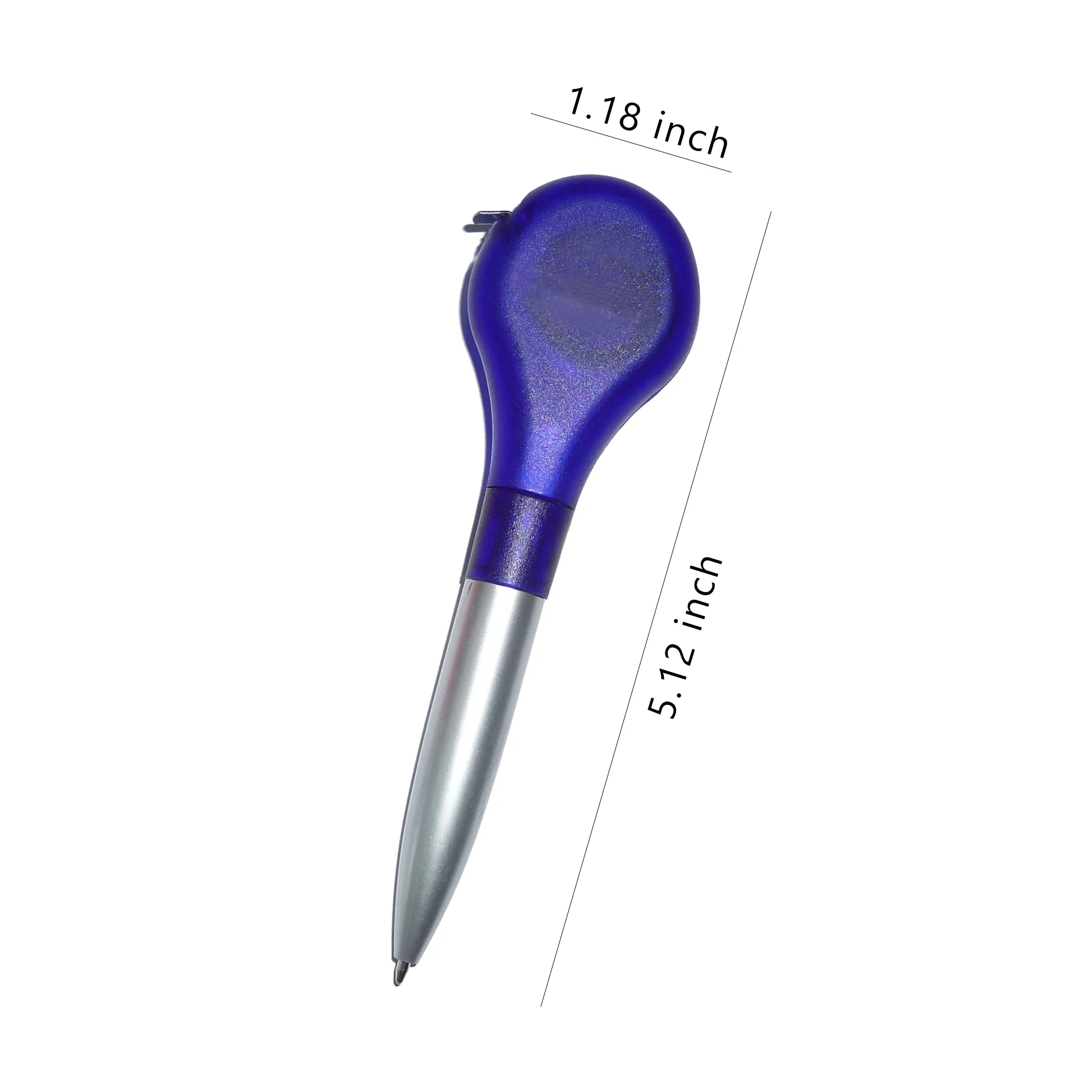 Logo Branded Ballpoint Pen w/Tape Measure 4