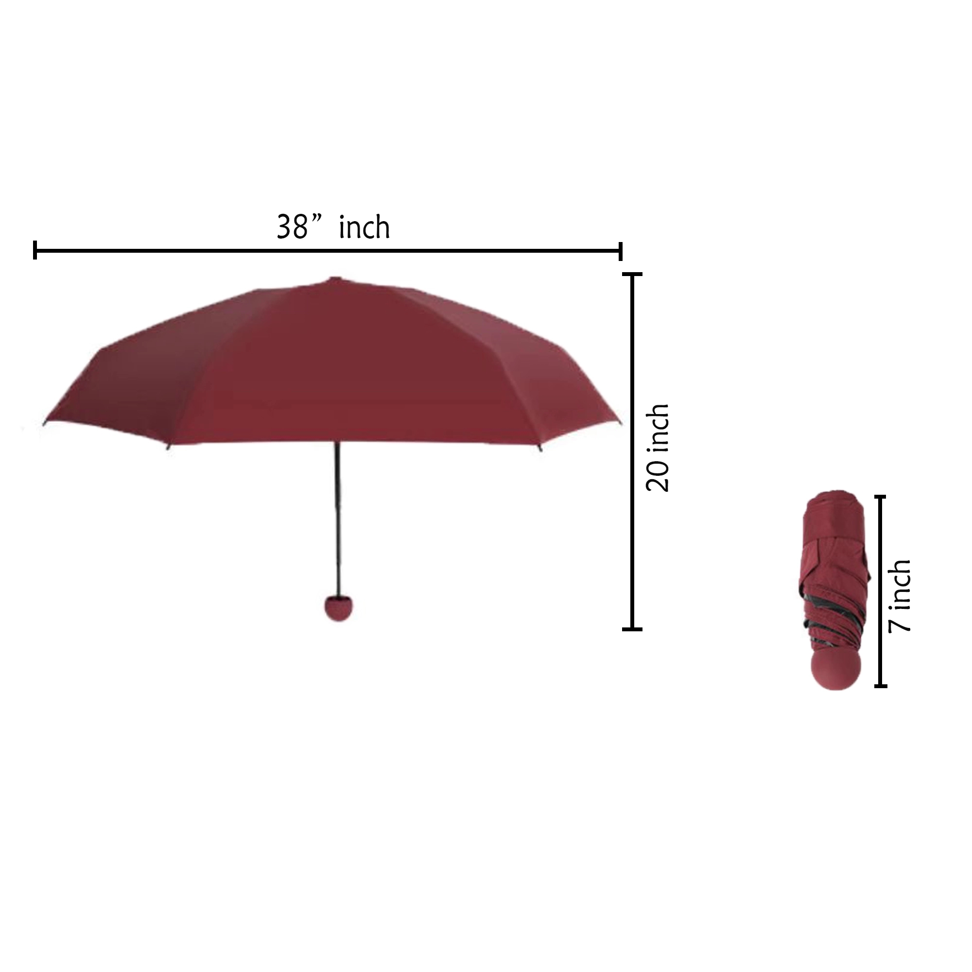 Folding Capsule Umbrella MOQ 50pcs 4
