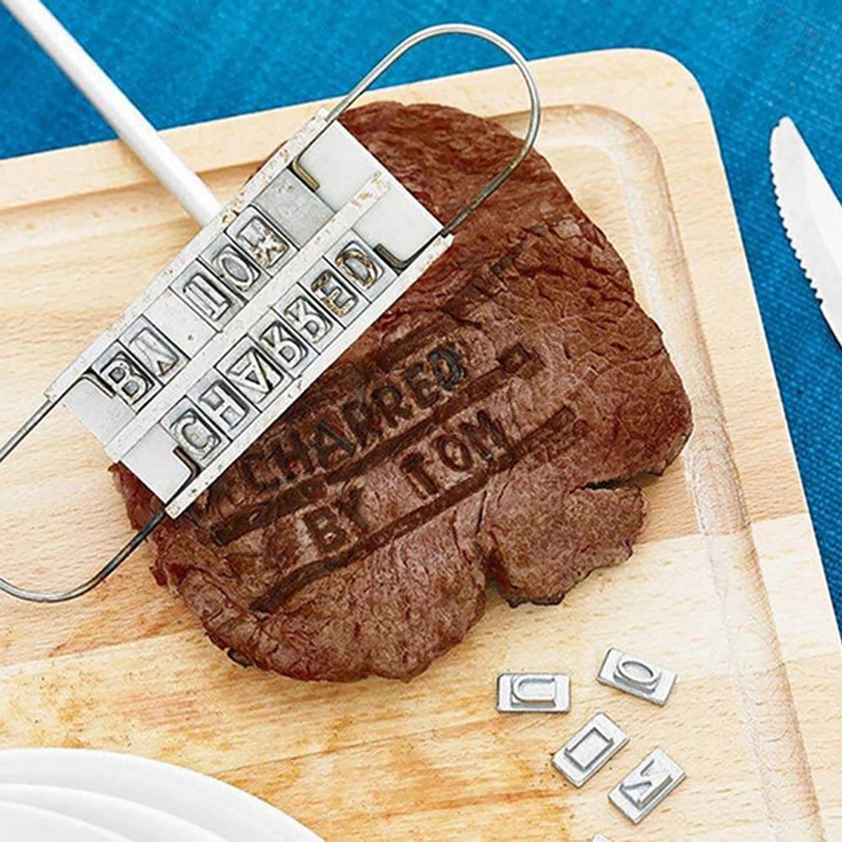 Customizable Hot Stamp For BBQ 2