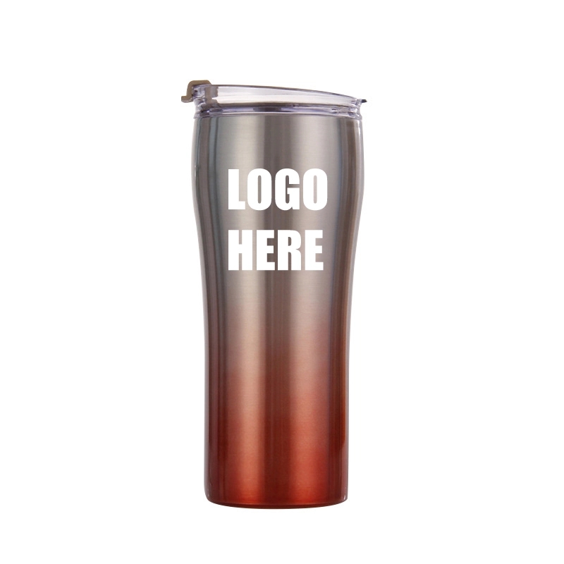 Custom 19 oz Stainless Steel Travel Coffee Tumbler With Lid 2