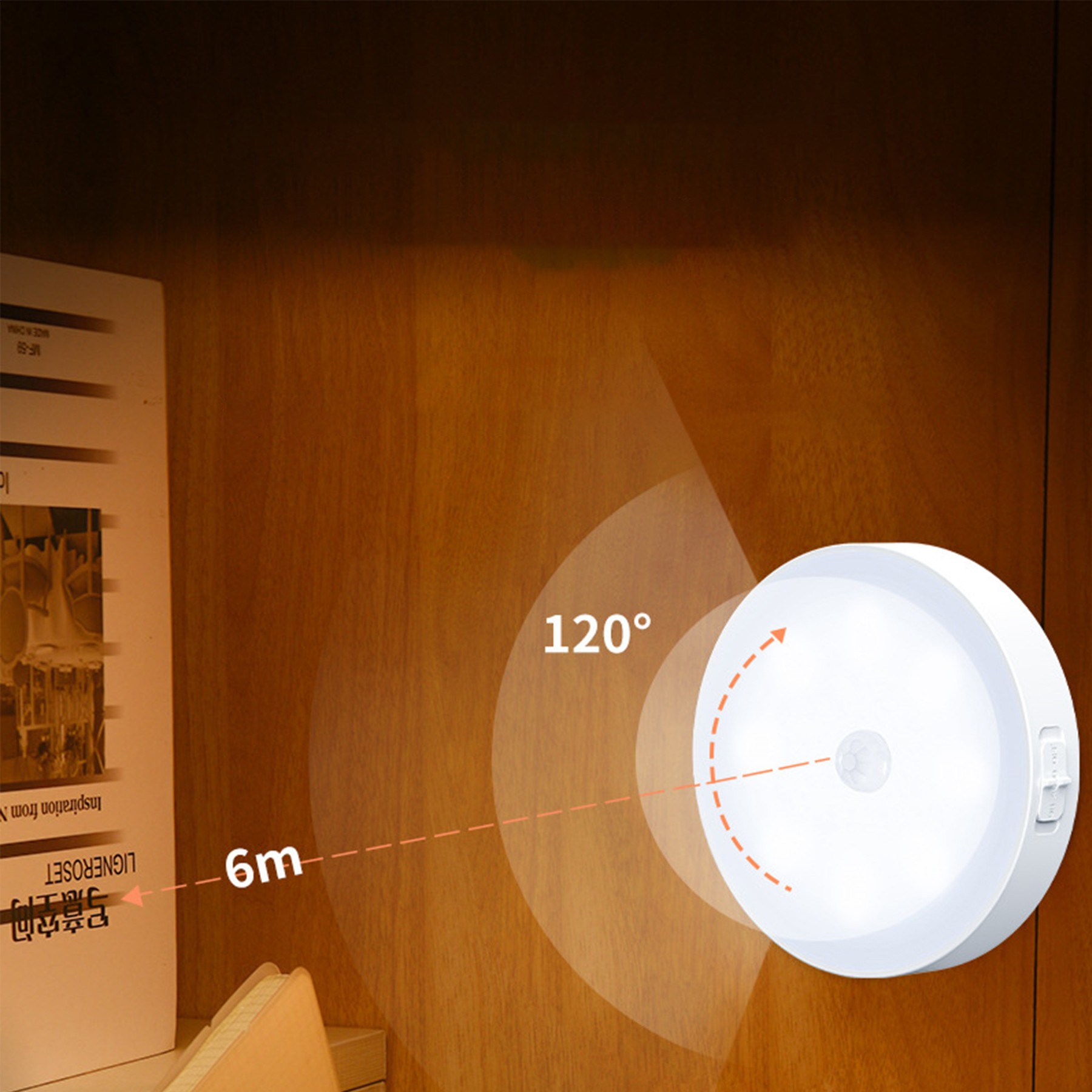 Intelligent Induction Magnetic Led Induction Light 2