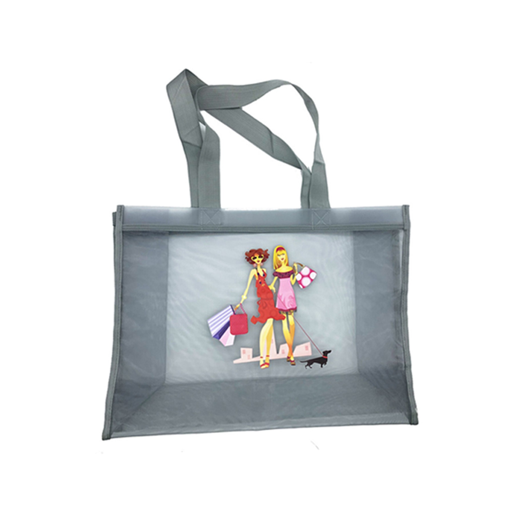 Nylon Mesh Beach Tote Bag 4