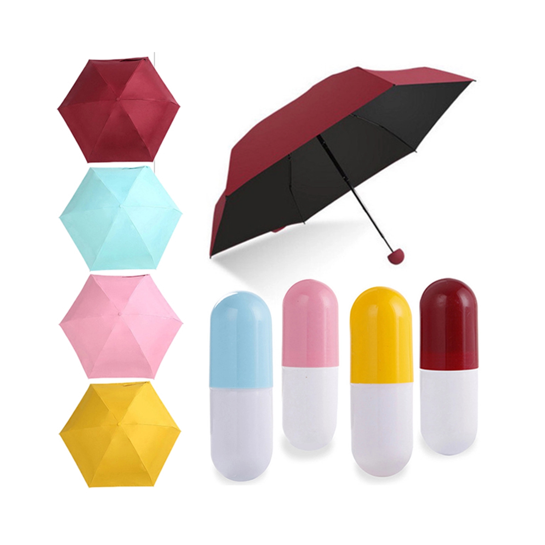 Mini Umbrella with Capsule Case 1