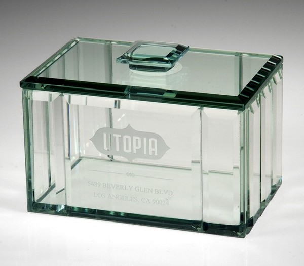 Jade Glass Straight Jewelry Box 2