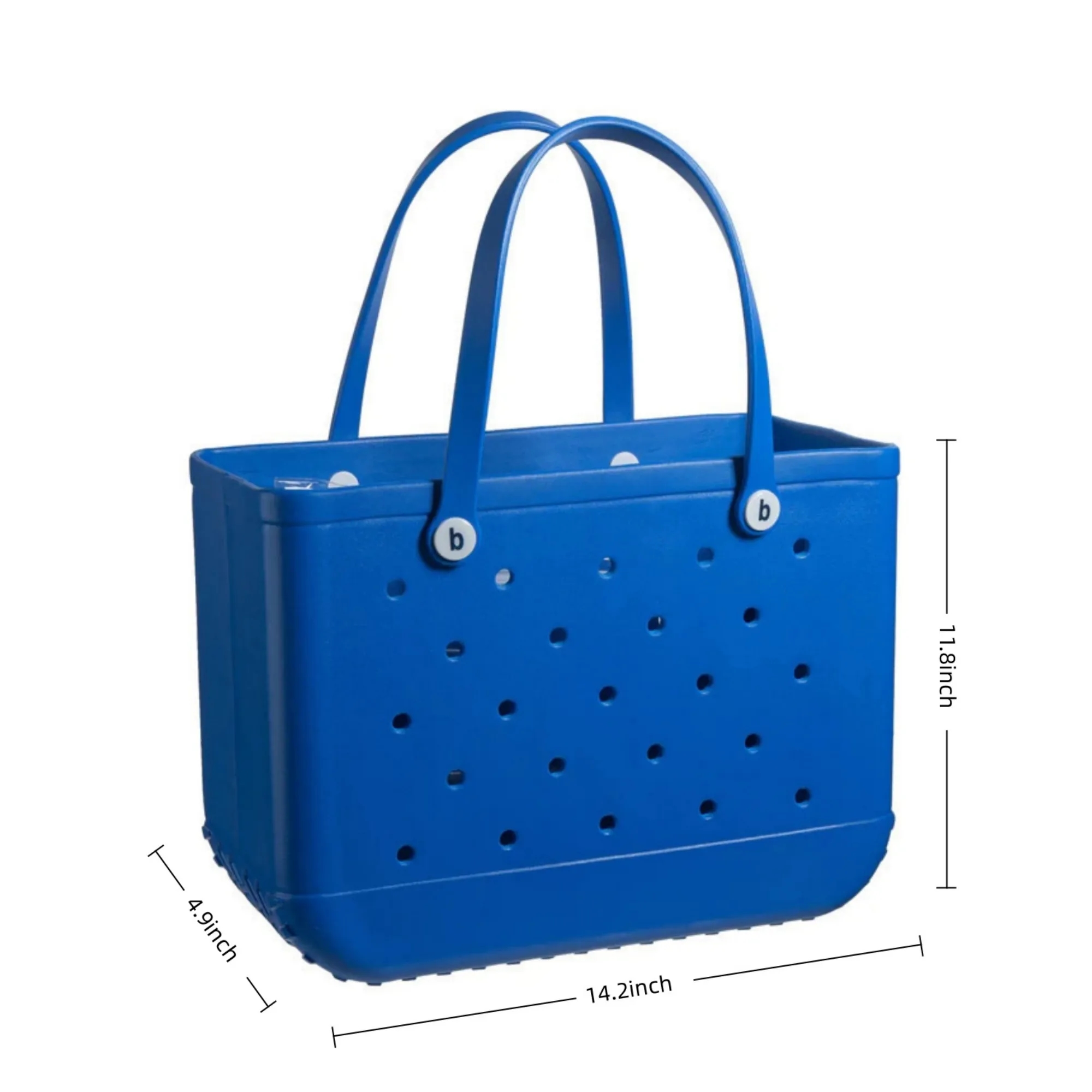Stylish Rubber Beach Tote Bag 19
