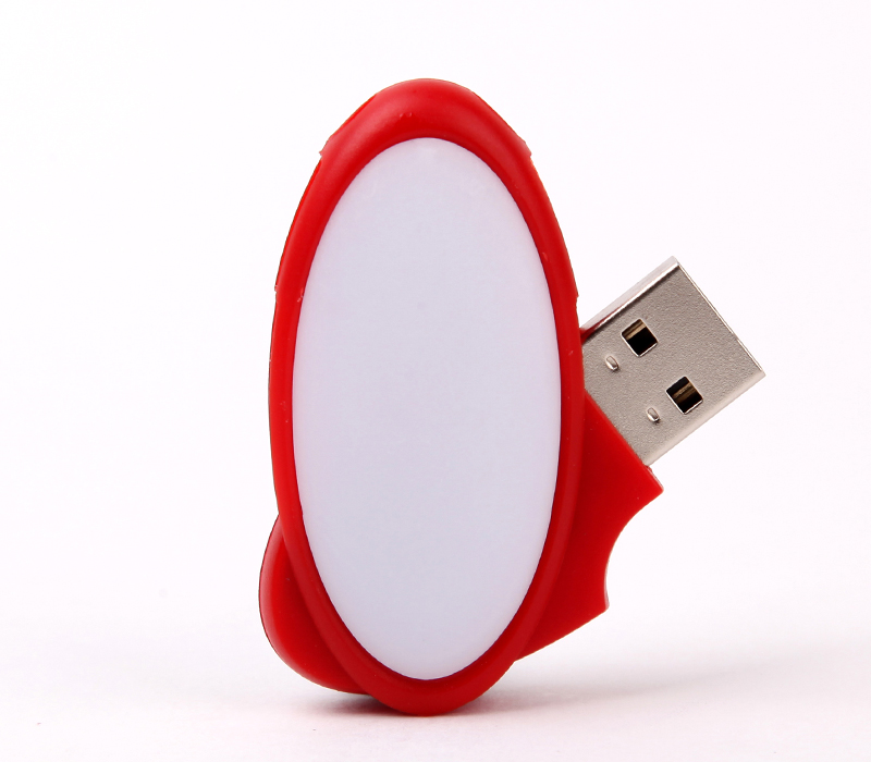 Oval Swivel USB Flash Drive 4