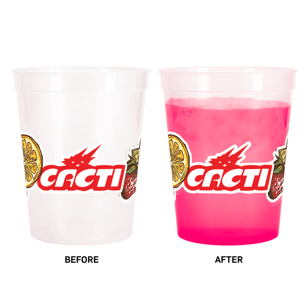 16 oz Color Changing Stadium Cup 42