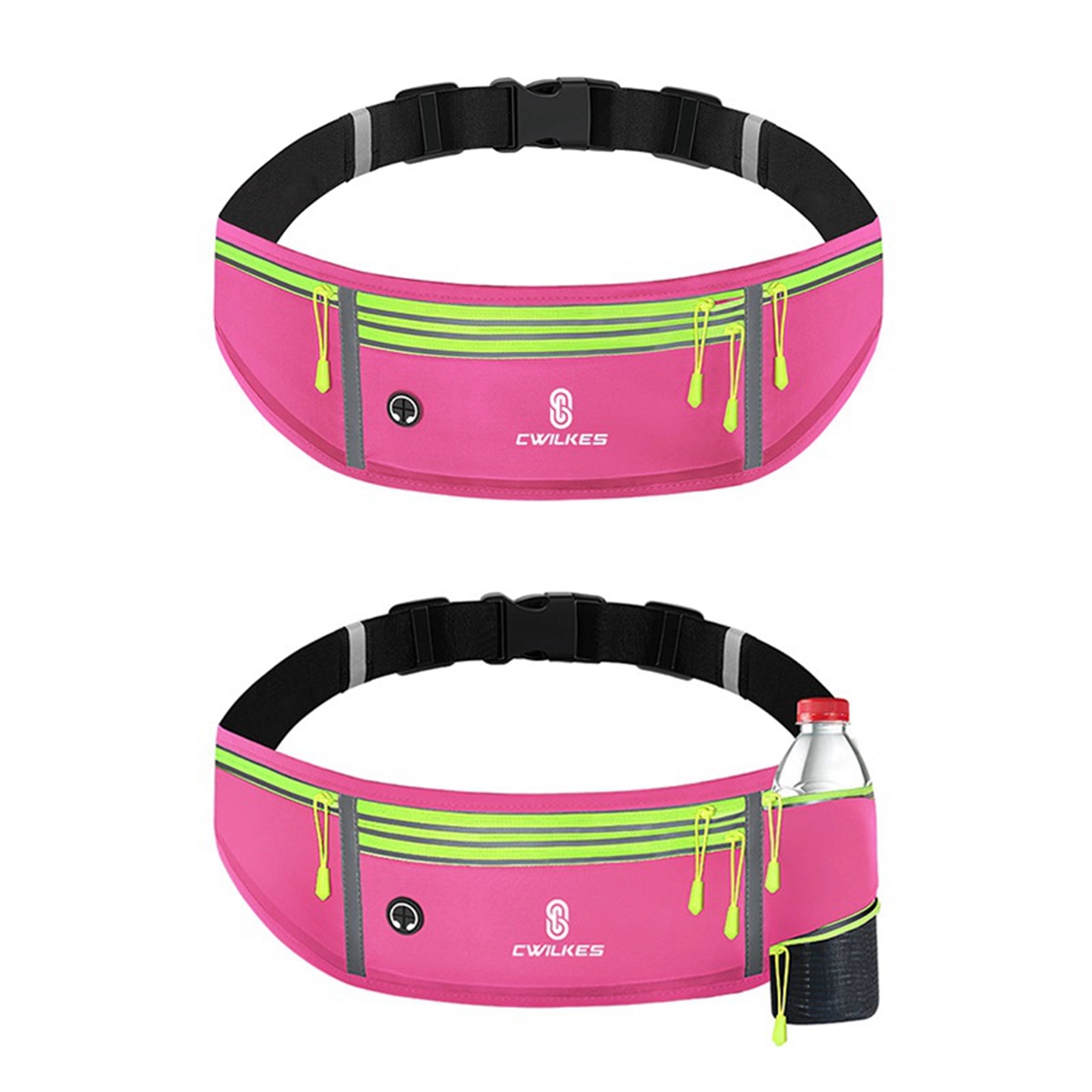 Waterproof Waist Pack With Bottle Holder 5