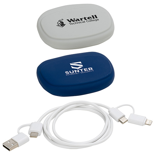 Stow 'N Go 4-in-1 60W PD 39" Data & Fast Charging Cable with Silicone Pouch 8