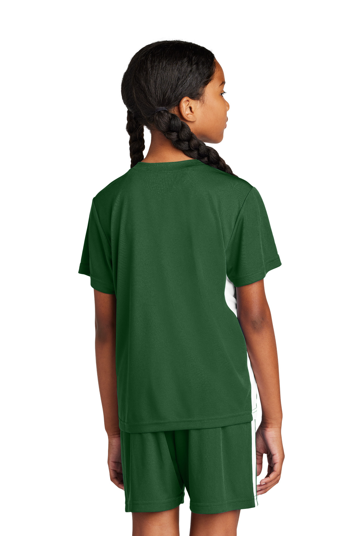 Sport-Tek Youth Competitor United V-Neck YST101 23