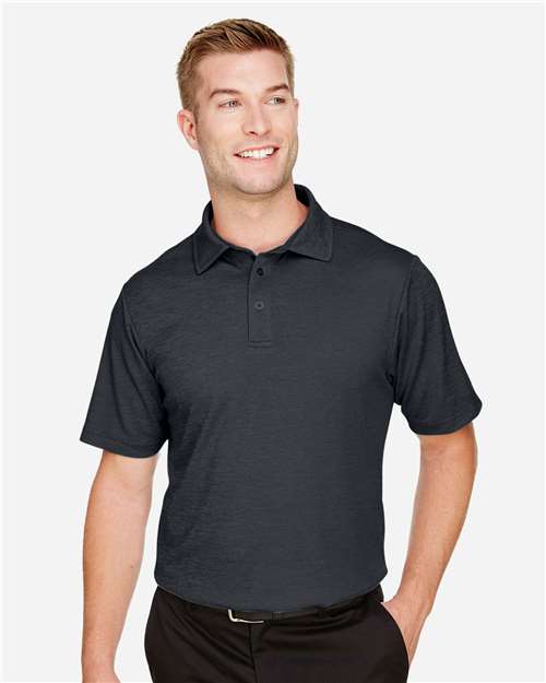 Men's CrownLux Performance® Address Mélange Polo - DG22 47