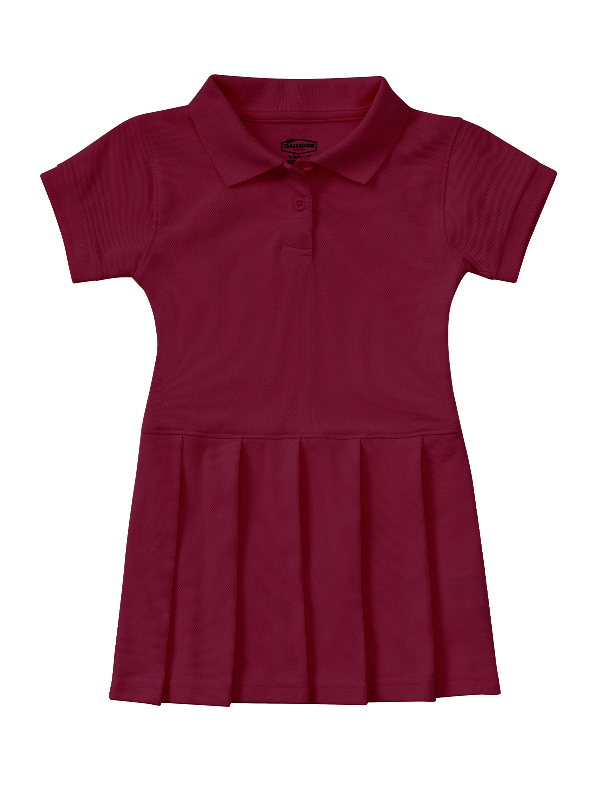Classroom Uniforms - Girls' Pique Polo Dress for Preschool 1