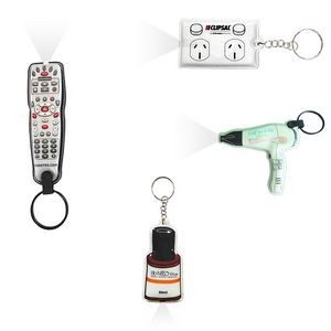 Custom Organization Themed Keychain LED Flashlight 6