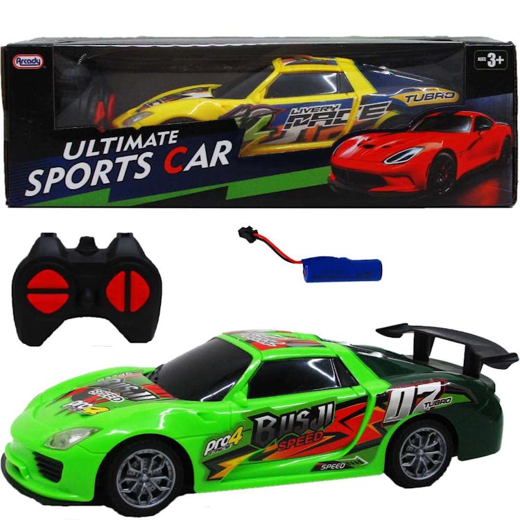 Remote Control Ultimate Sports Cars with Graphics - Assorted 8"