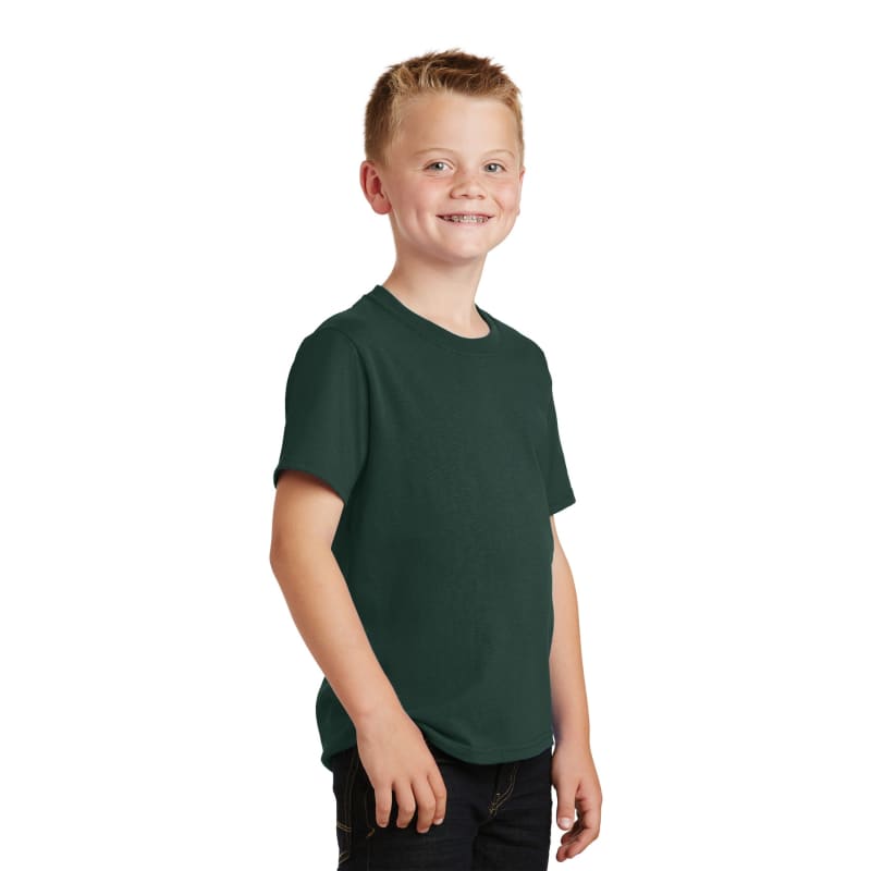 Port & Company - Youth Core Cotton Tee. 165