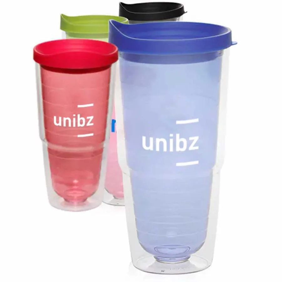 24 Oz Tall Acrylic Sip Drinking Tumblers 4
