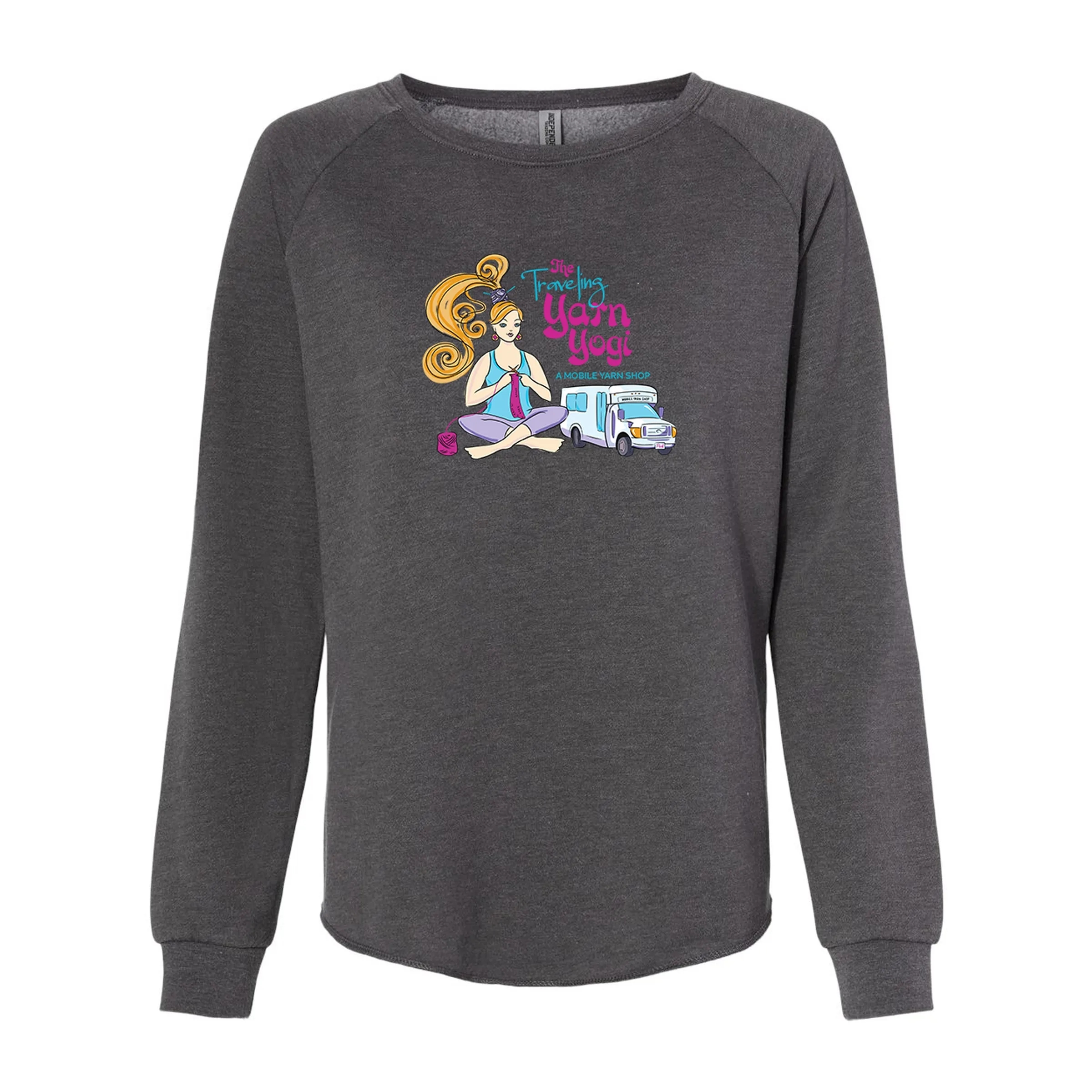 Independent Trading Women's California Wave Wash Crew 11