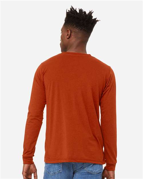 Unisex Triblend Long Sleeve Tee - 3513 64
