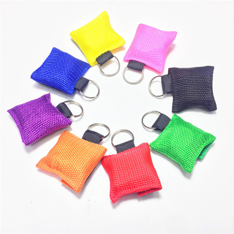 Disposable CPR Face Shield Mask With Keyring 1