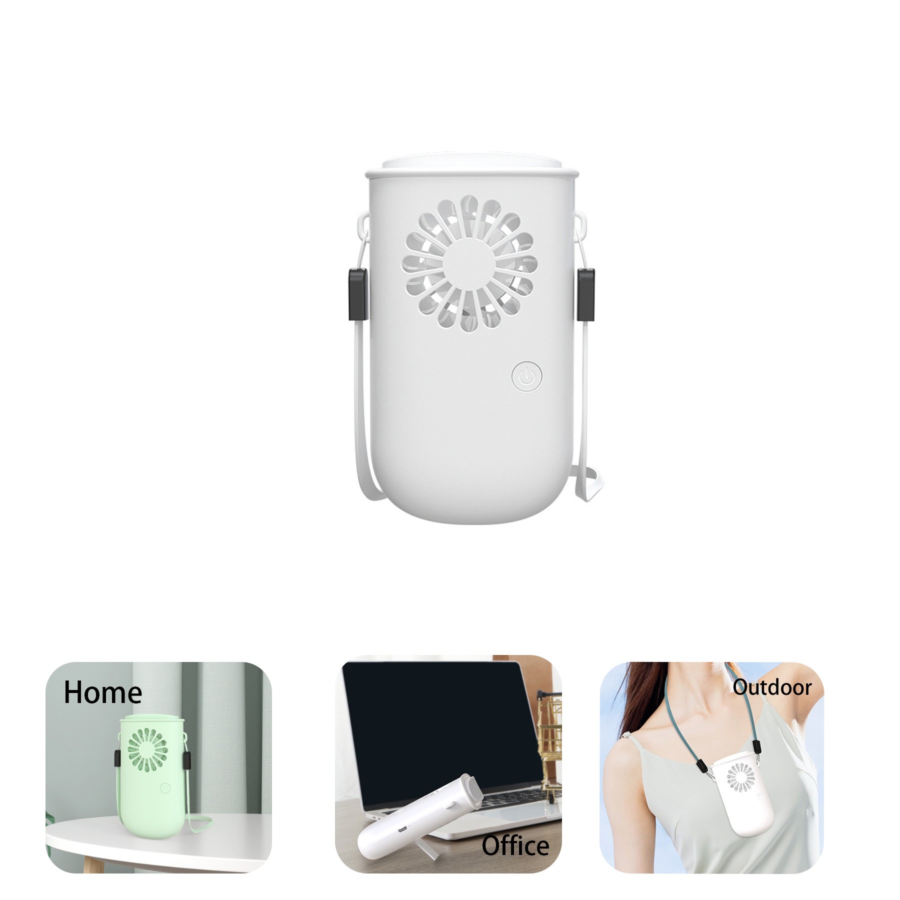 Personal Small Fan with 3-speed for Travel 4