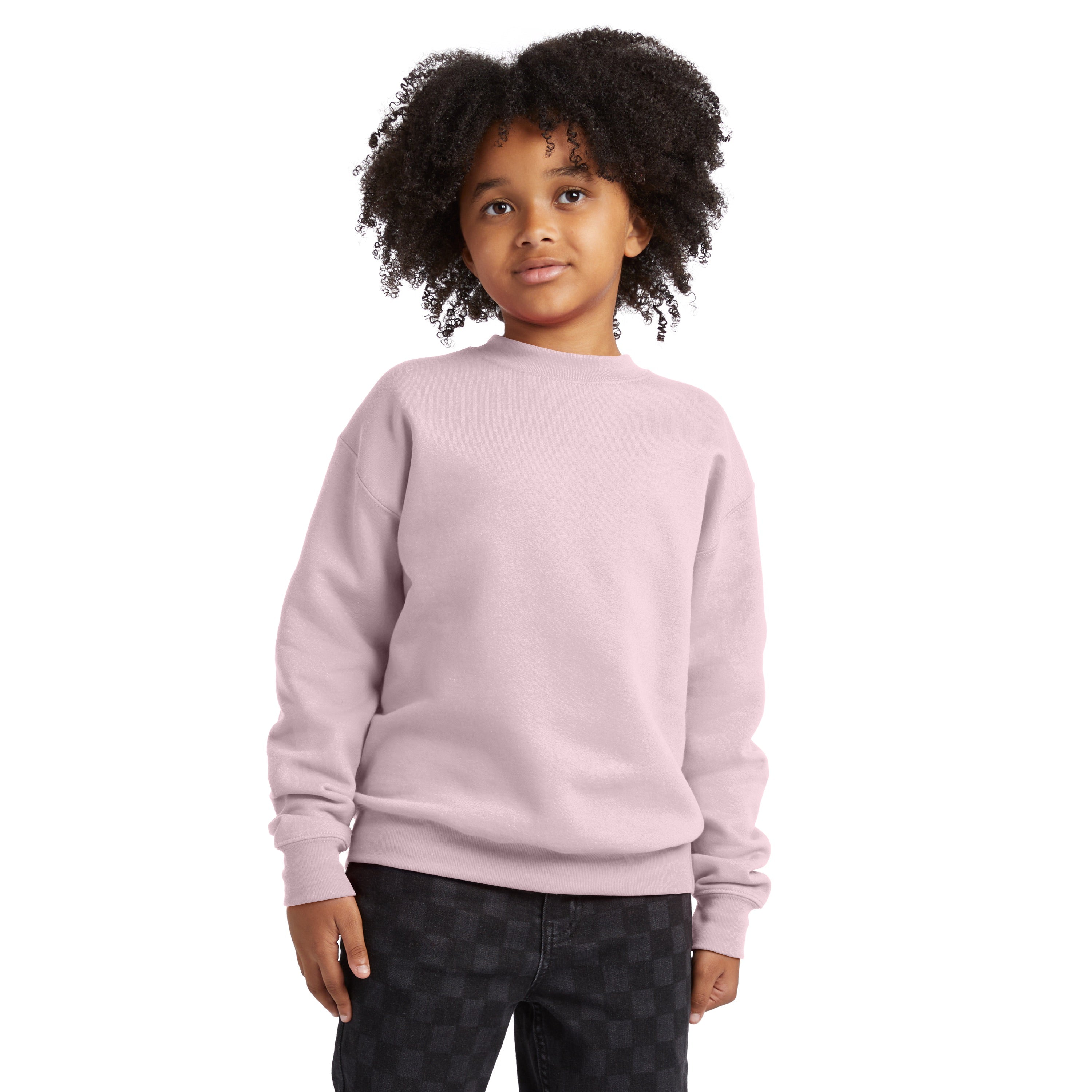 Hanes EcoSmart Fleece Sweatshirt, custom hoodie or sweatshirt with logo imprint 4