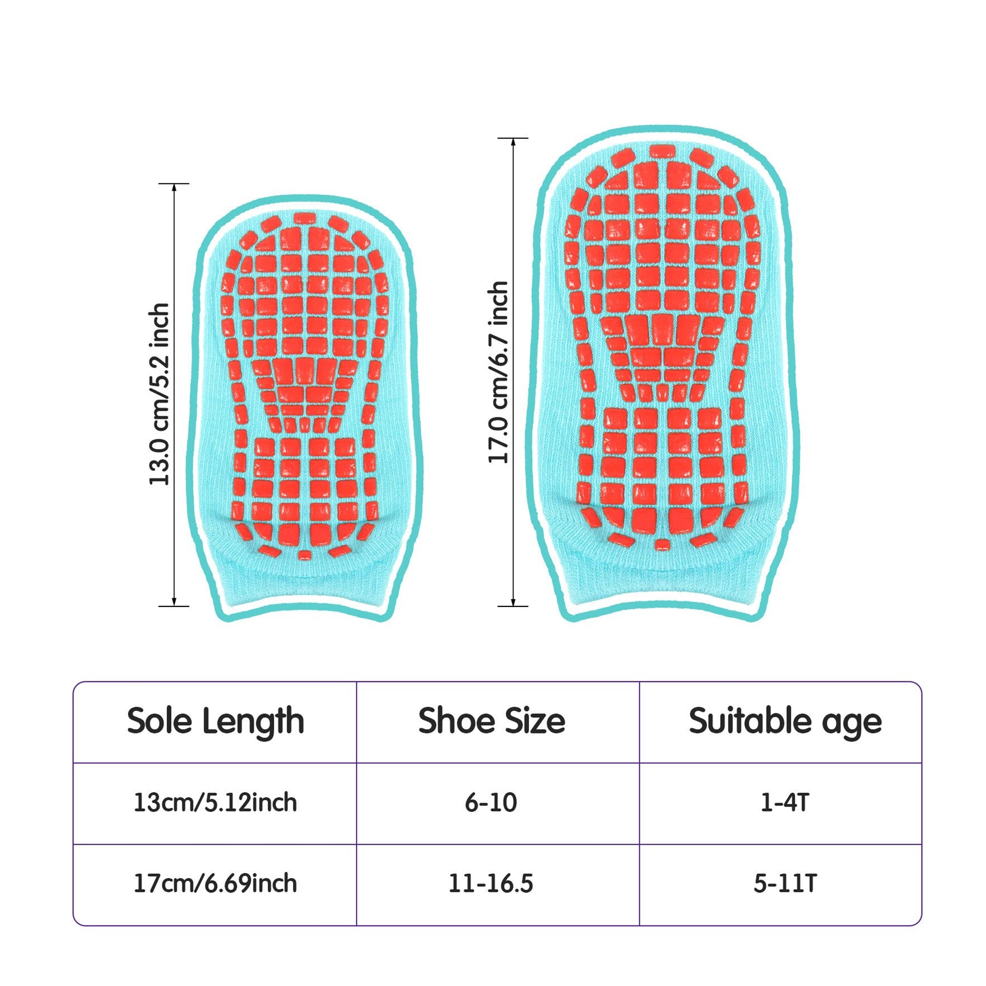 MOQ 100 Non Slip Grip Sock 3
