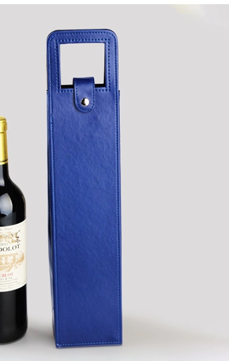 Leatherette Wine Bottle Bag 3