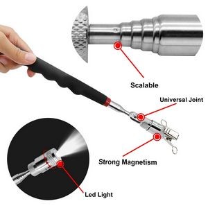 Sleek LED Flashlight with Magnetic Base and Precision Lighting Control 4