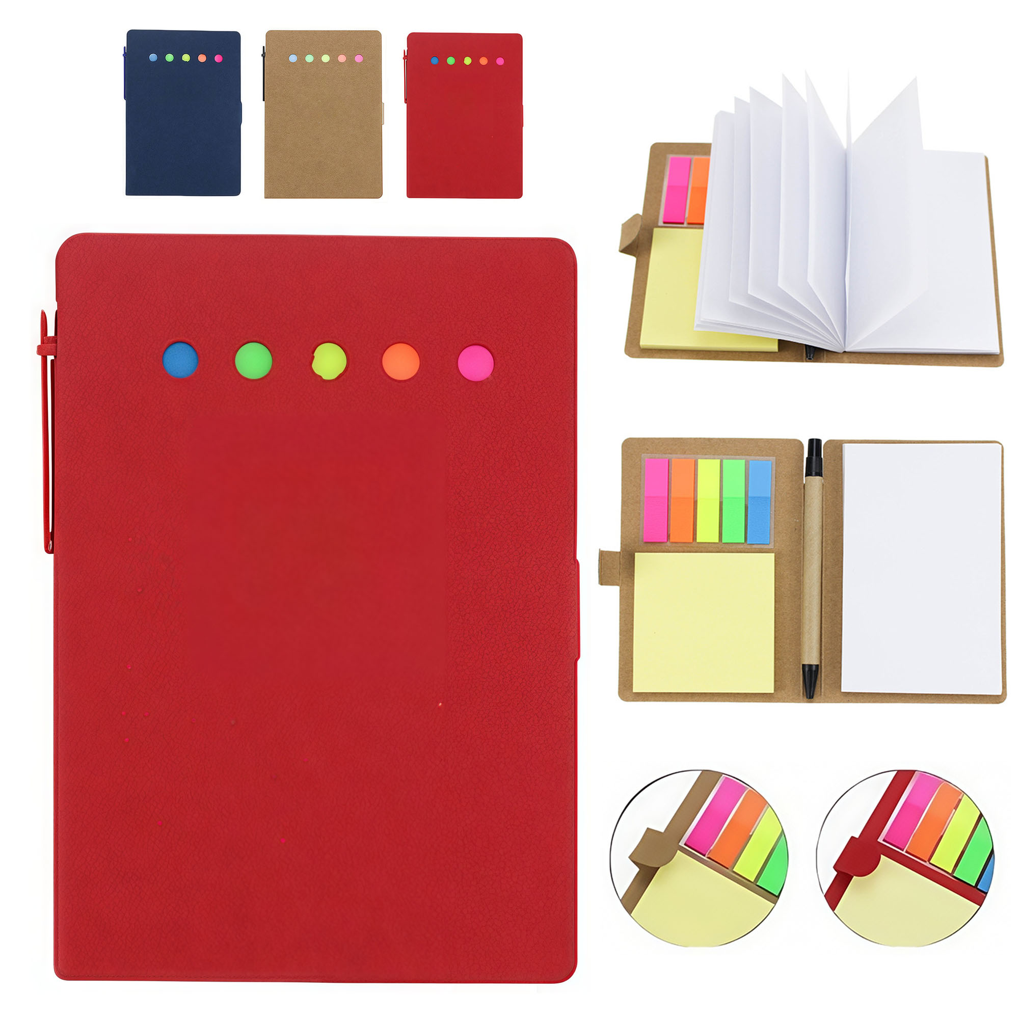 Custom Logo Memo Notepad with Pen 2