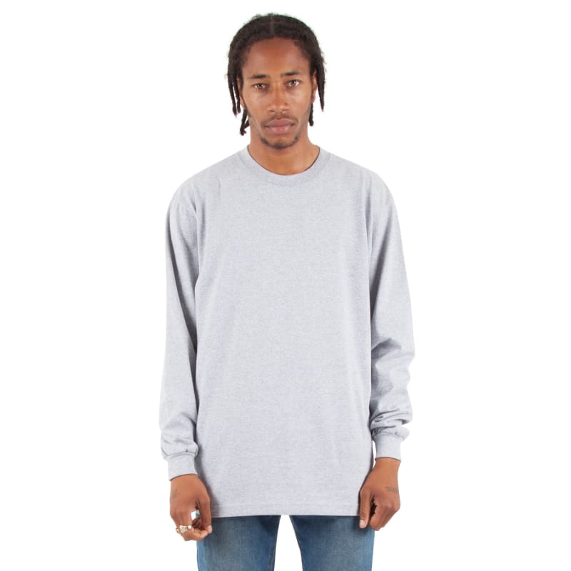 Shaka Wear Adult Max Heavyweight Long-Sleeve T-Shirt 4