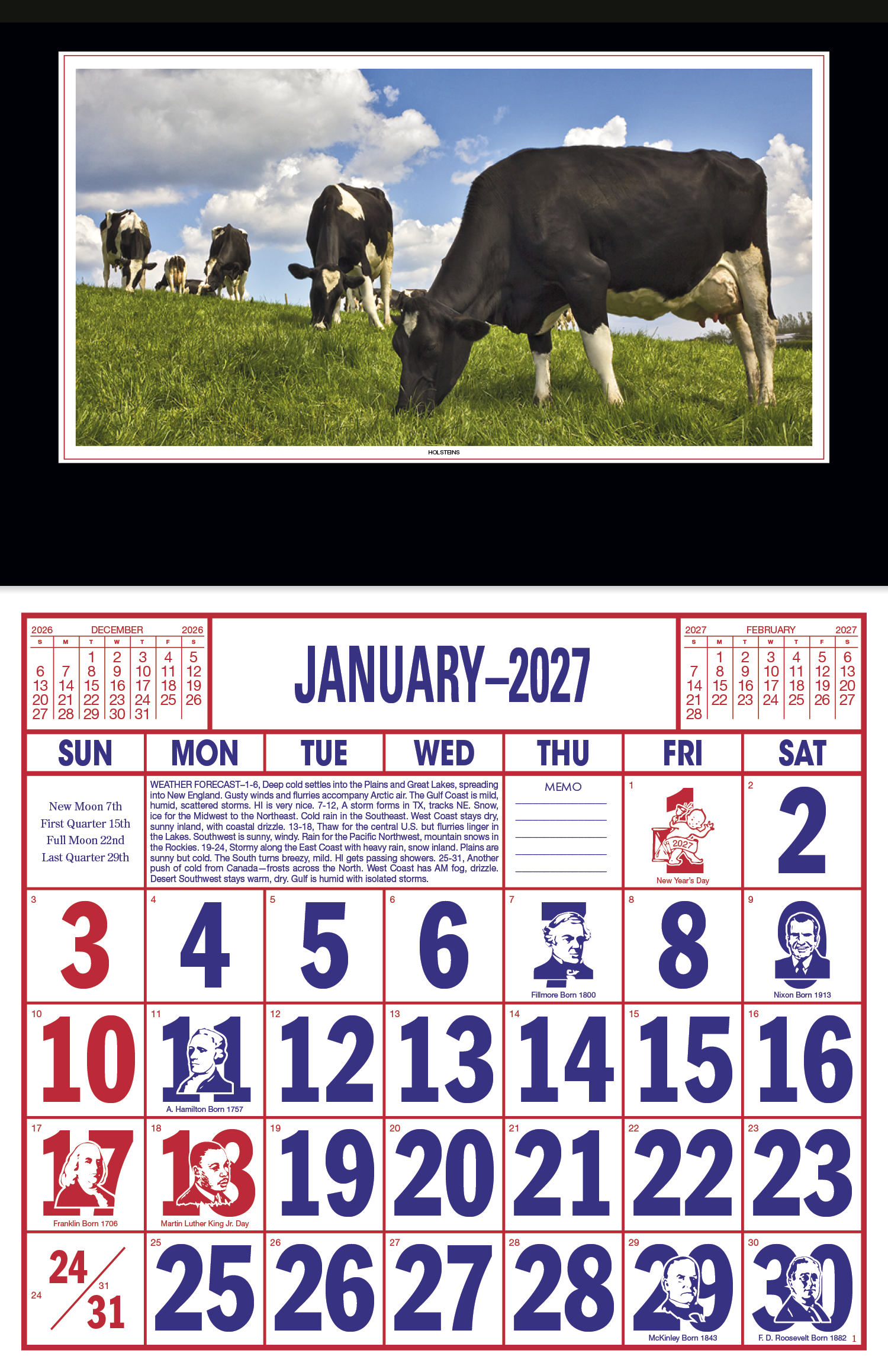 Skinner & Kennedy® Large Everyday Farm Memo 154