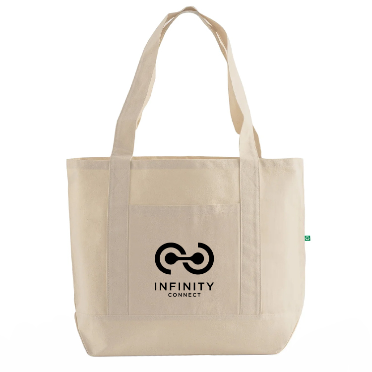 Napa Coast Recycled Shopping Tote Bag 3