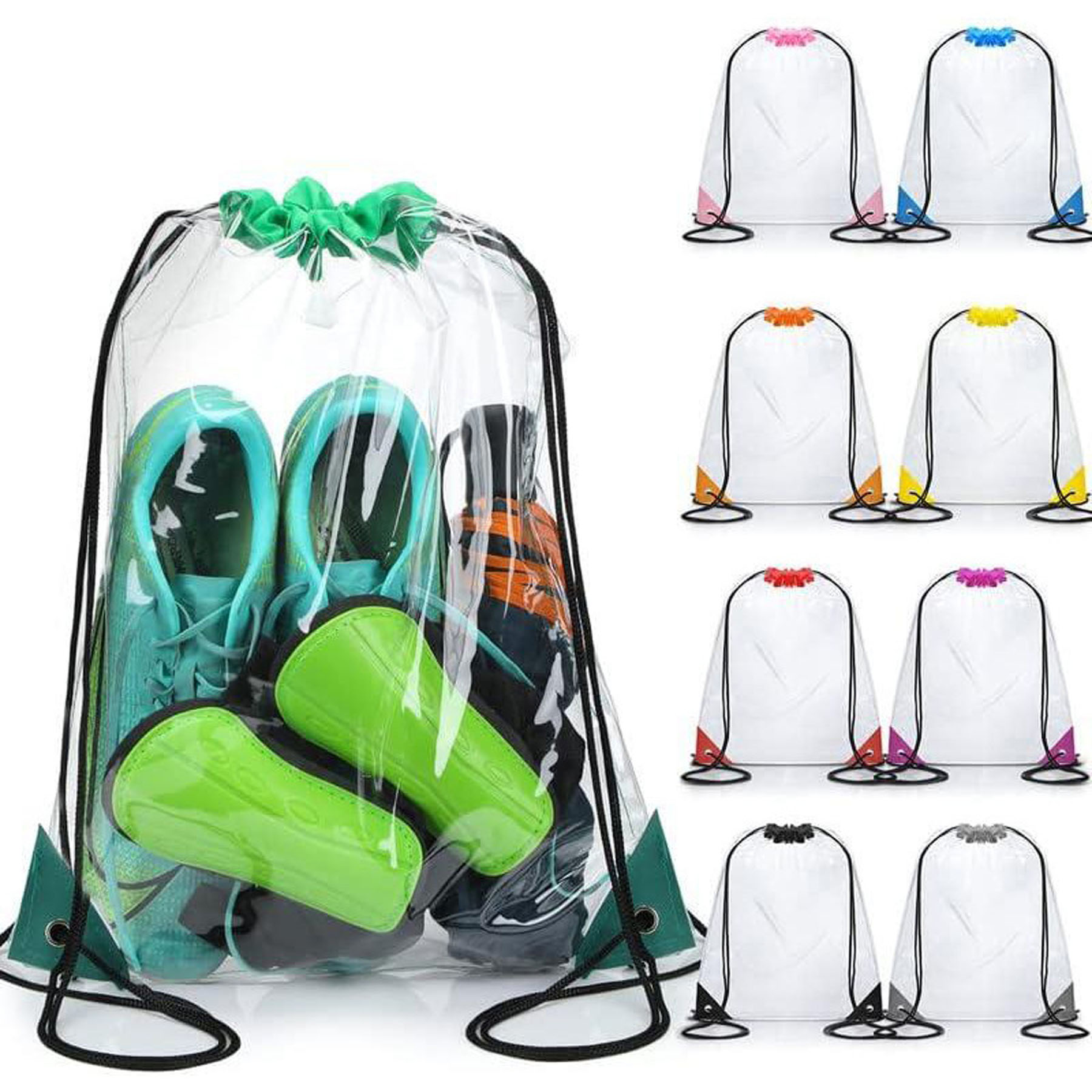 Clear Pvc Drawstring Bag 6