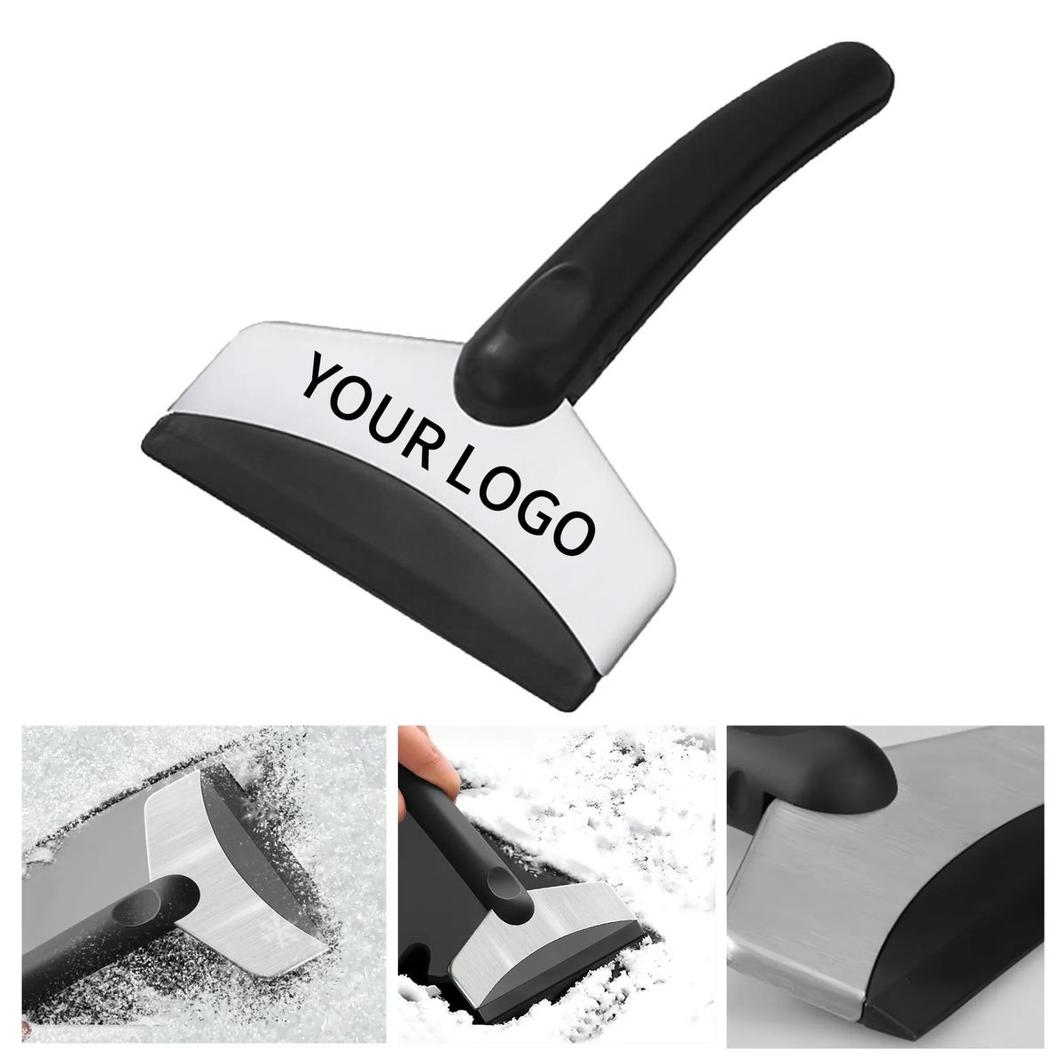 Compact Windshield Scraper for Winter Snow Removal 1