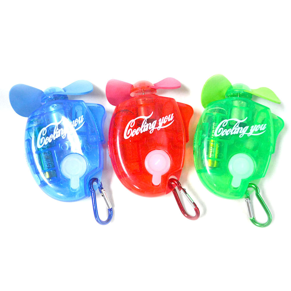 Small Carabiner Keychain Misting Fan 3